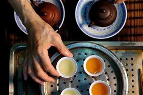 没冲泡的铁观音