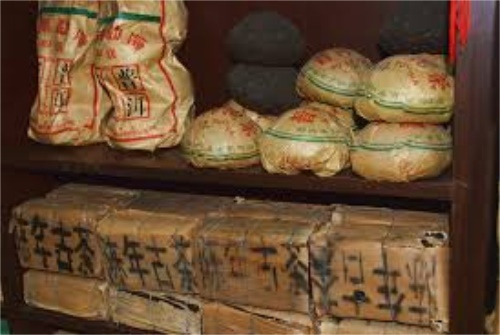 熟普洱茶冲泡后的样子